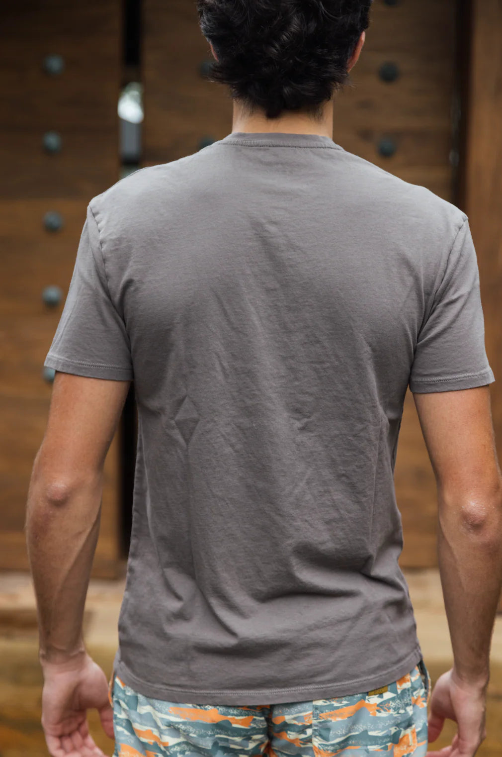 Camiseta Gris Para Hombre