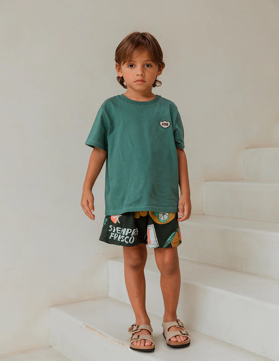 T-Shirt Mixer Verde Salvia
