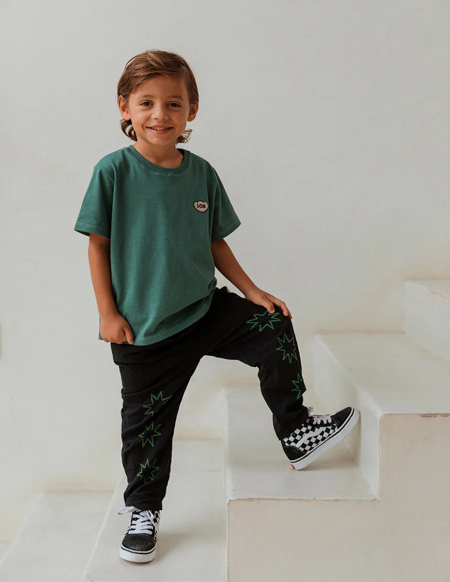 T-Shirt Mixer Verde Salvia
