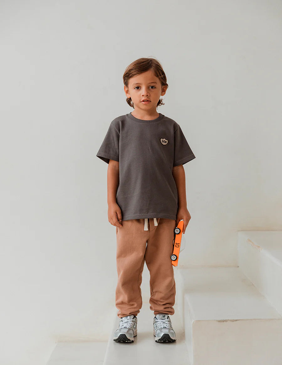 T-shirt Mixer Gris Rock