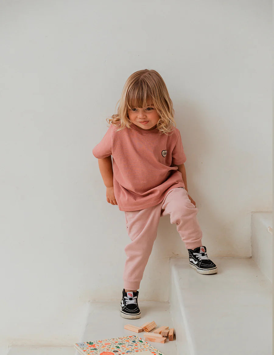 T-shirt Mixer Rosa Vintage