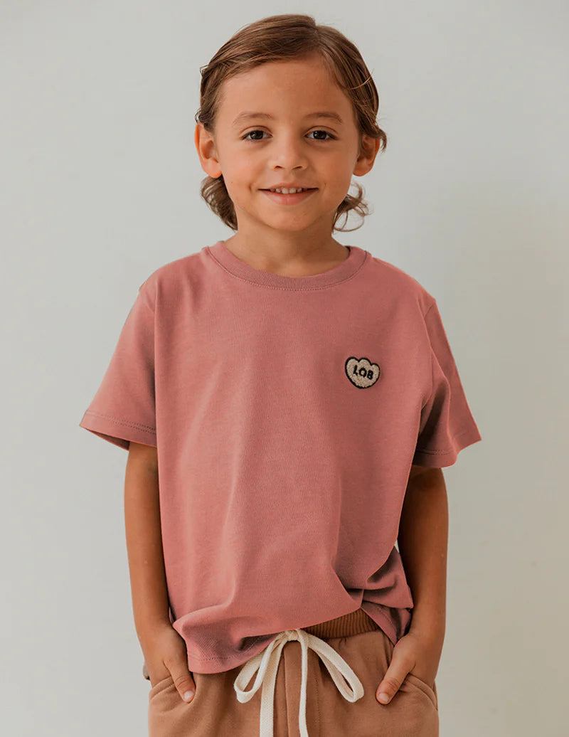 T-shirt Mixer Rosa Vintage