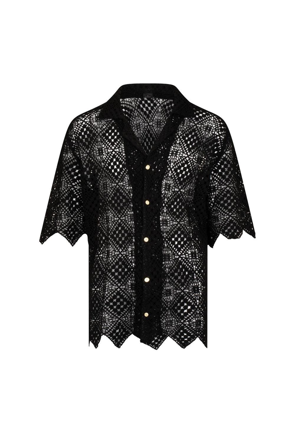 Camisa Midnight Crochet