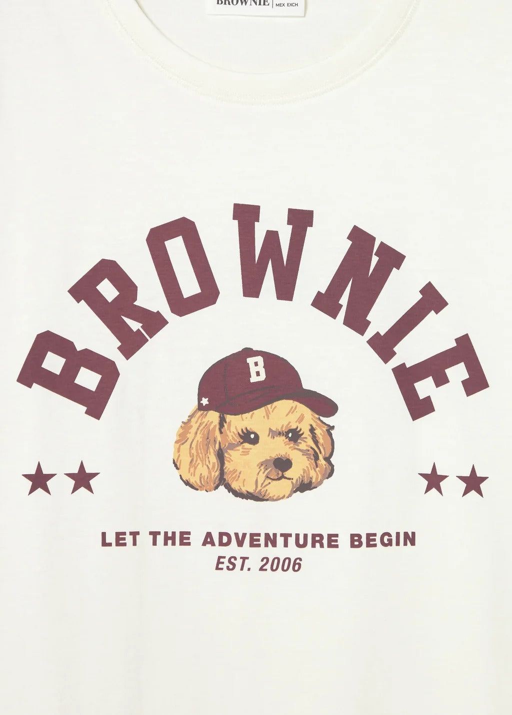 Camiseta Bordado Perrito