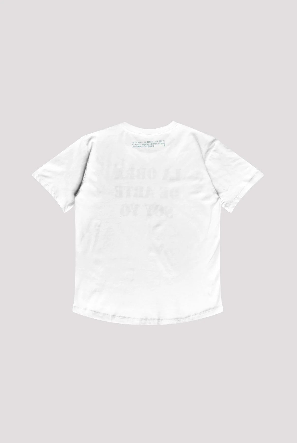 T-Shirt Stencil LA OBRA DE ARTE SOY YO T-SHIRT Malva CO