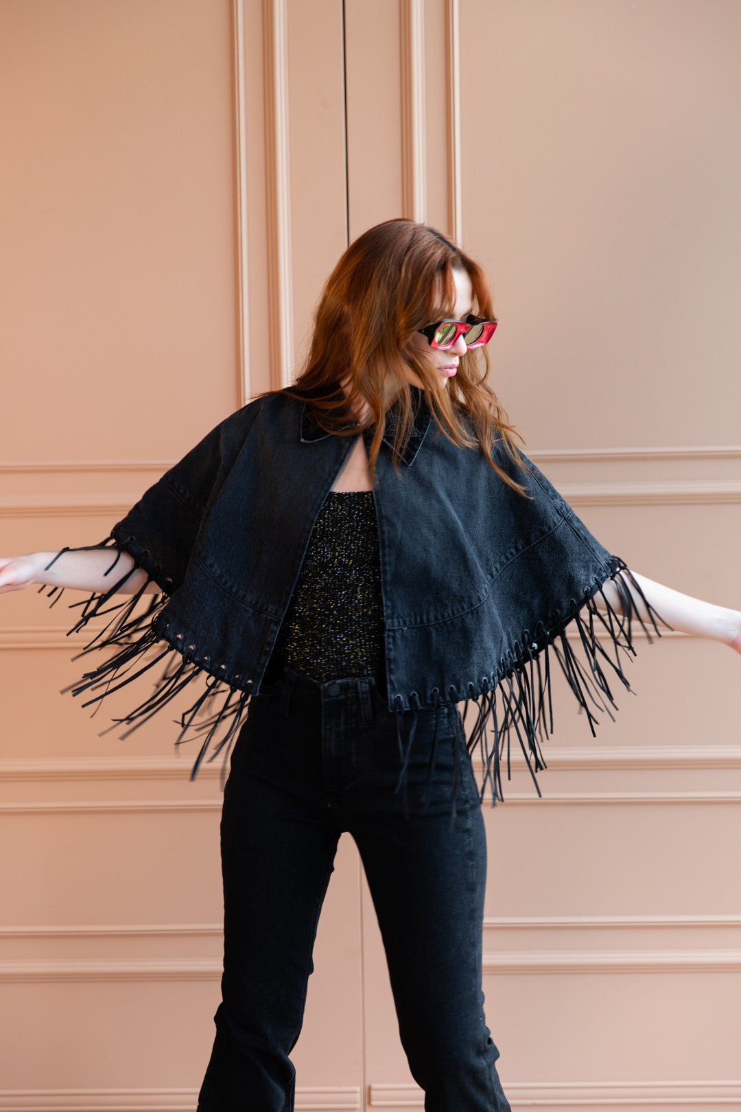 Capa Velvet Denim Leia