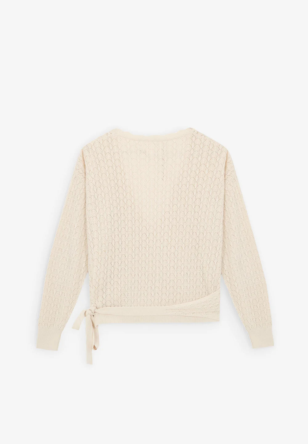 Cardigan Pointelle Wrap