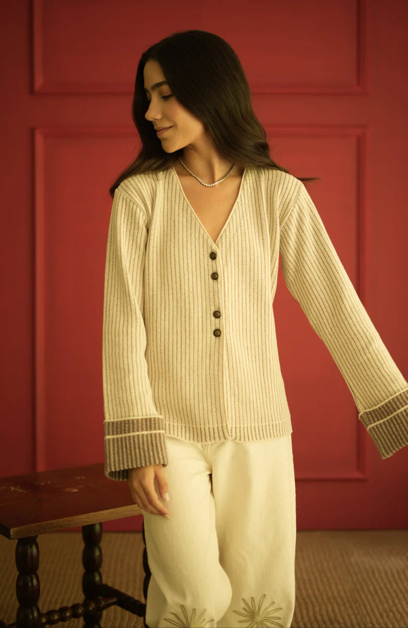 Cardigan Nido CHAQUETAS Malva CO
