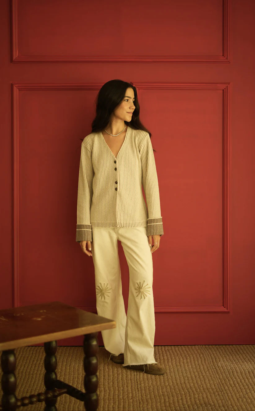 Cardigan Nido CHAQUETAS Malva CO