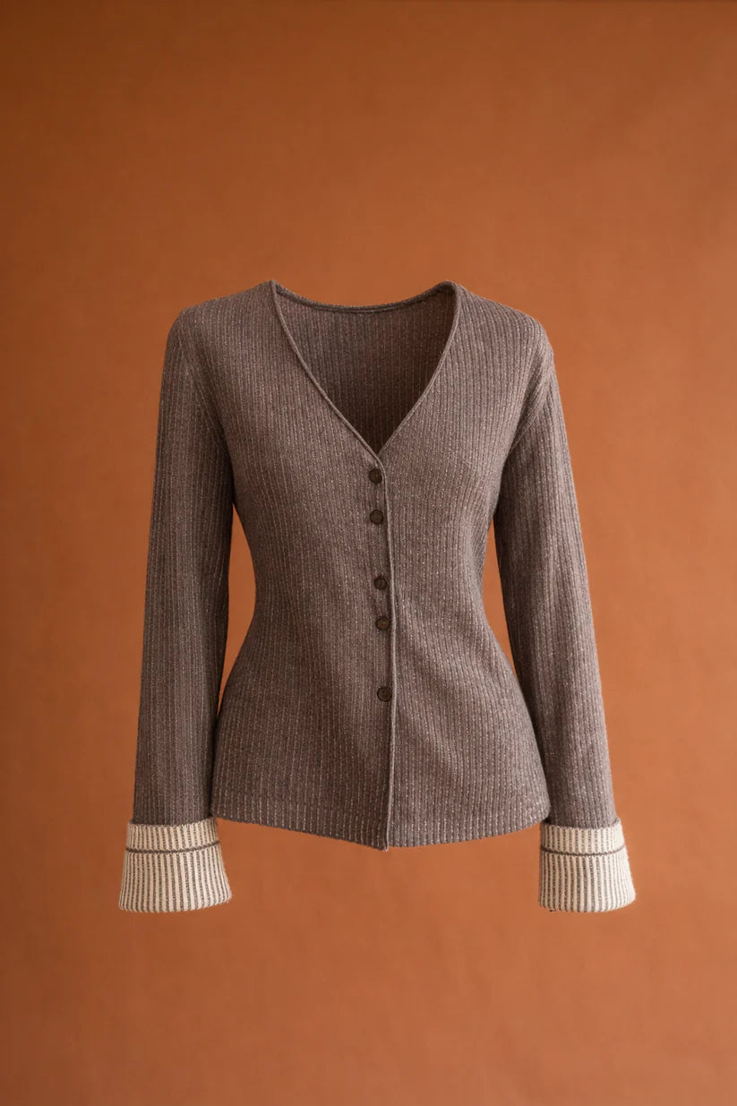 Cardigan Nido Cafe CHAQUETAS Malva CO
