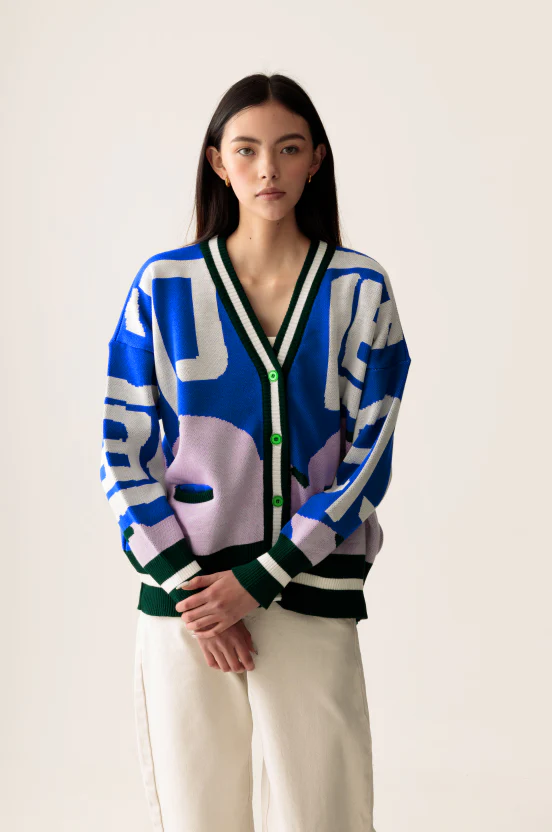 Cardigan Uva