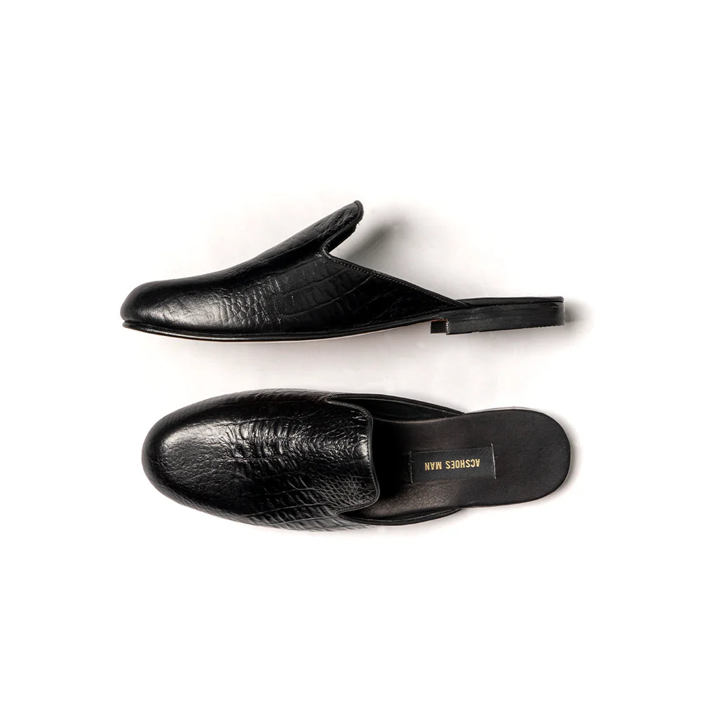 Zapatillas Mules Cocodrilo