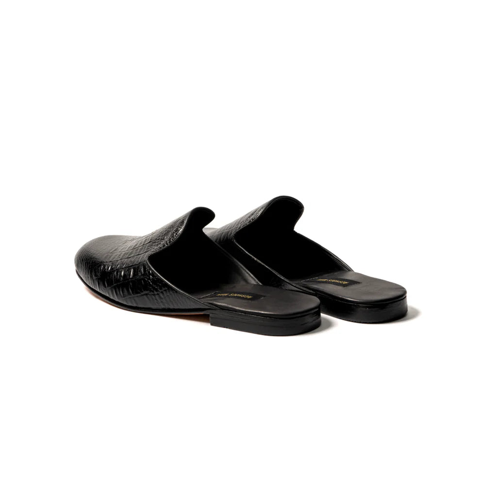 Zapatillas Mules Cocodrilo