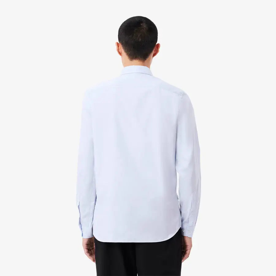 Camisa Ajustada De Algodon