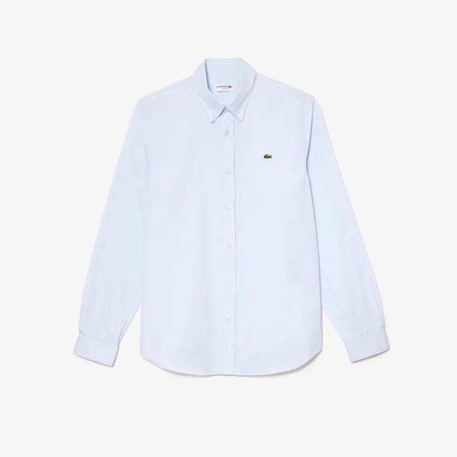 Camisa Ajustada De Algodon