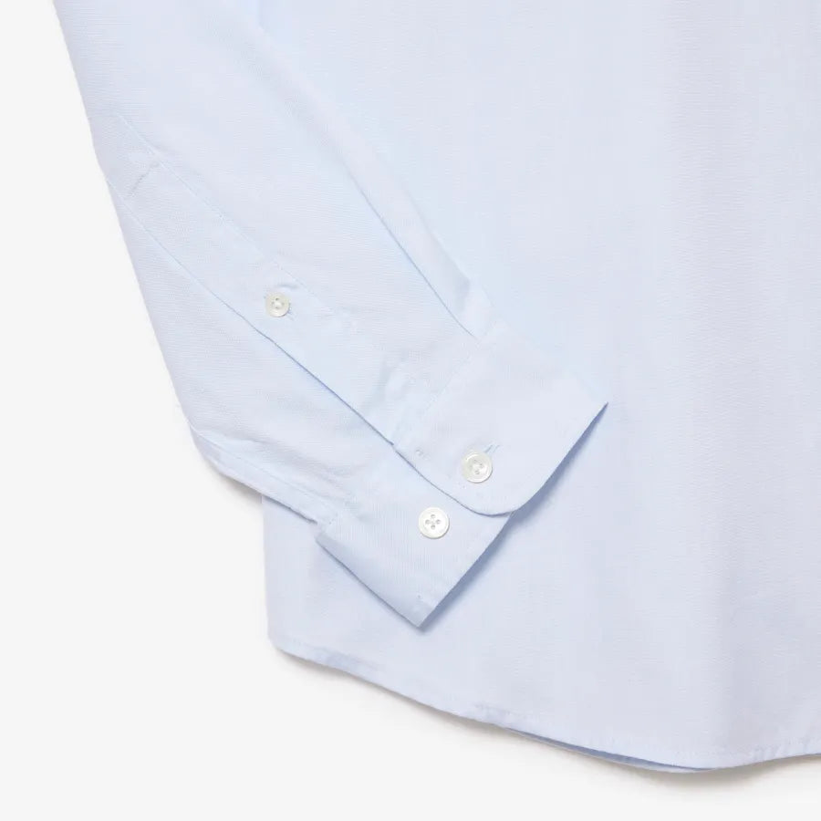 Camisa Ajustada De Algodon