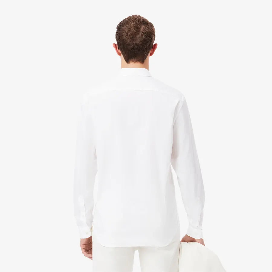 Camisa Ajustada De Algodon
