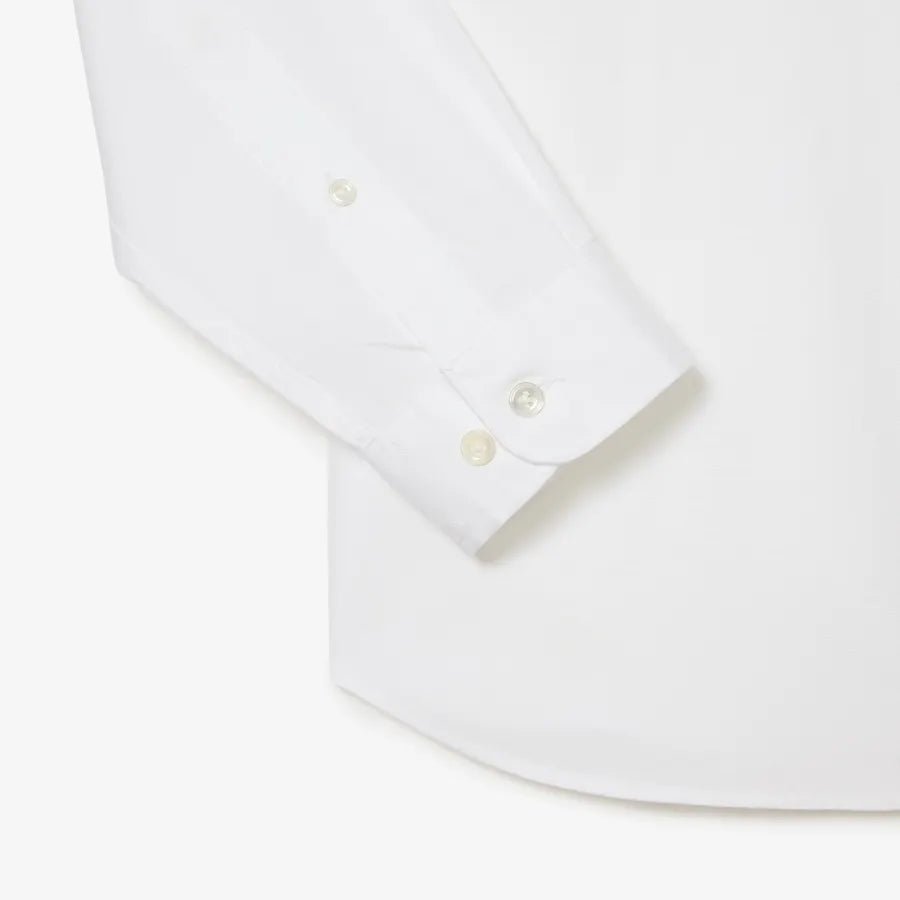 Camisa Ajustada De Algodon