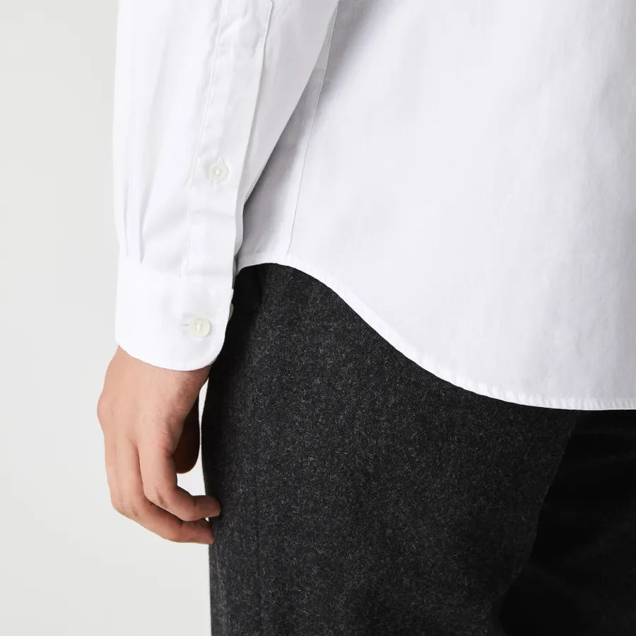 Camisa Ajustada De Algodon