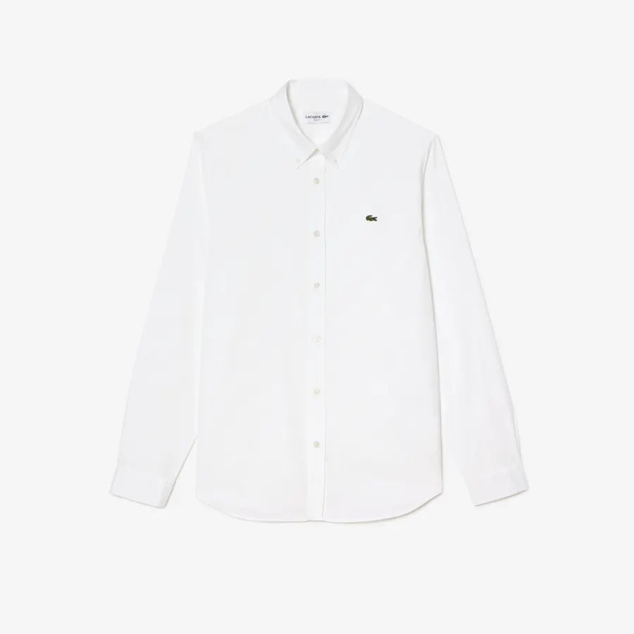Camisa Ajustada De Algodon