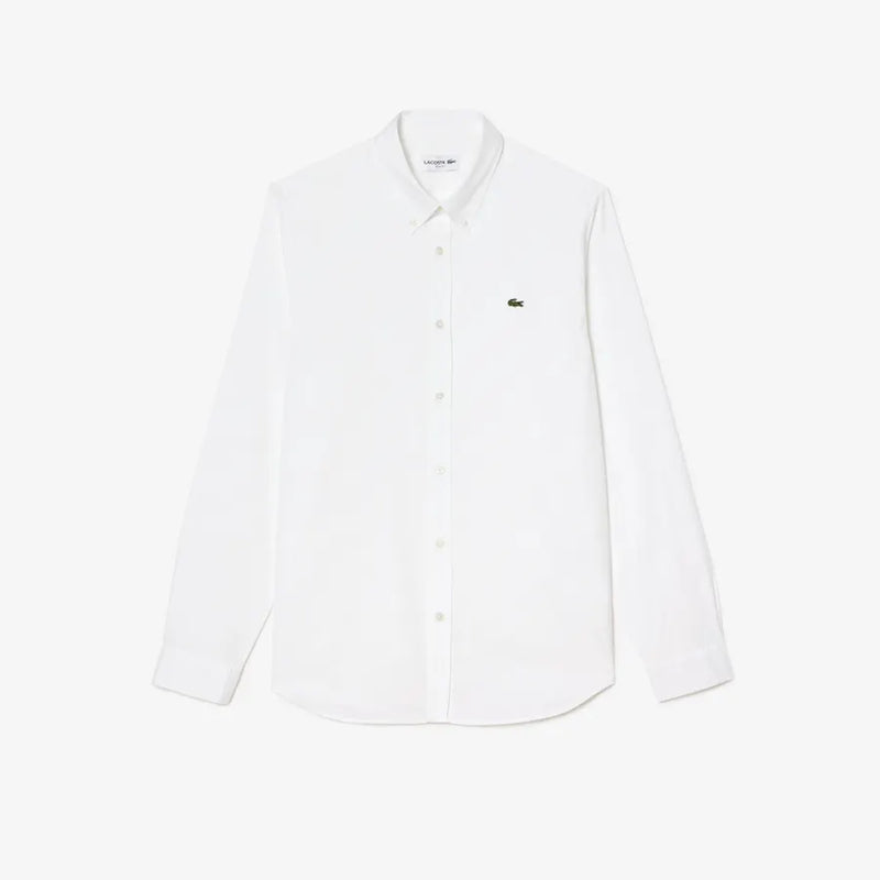 Camisa Ajustada De Algodon