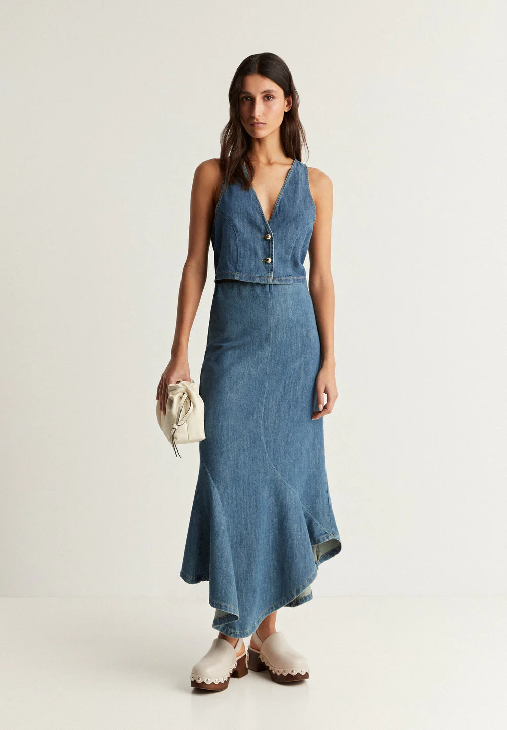 Chaleco Denim