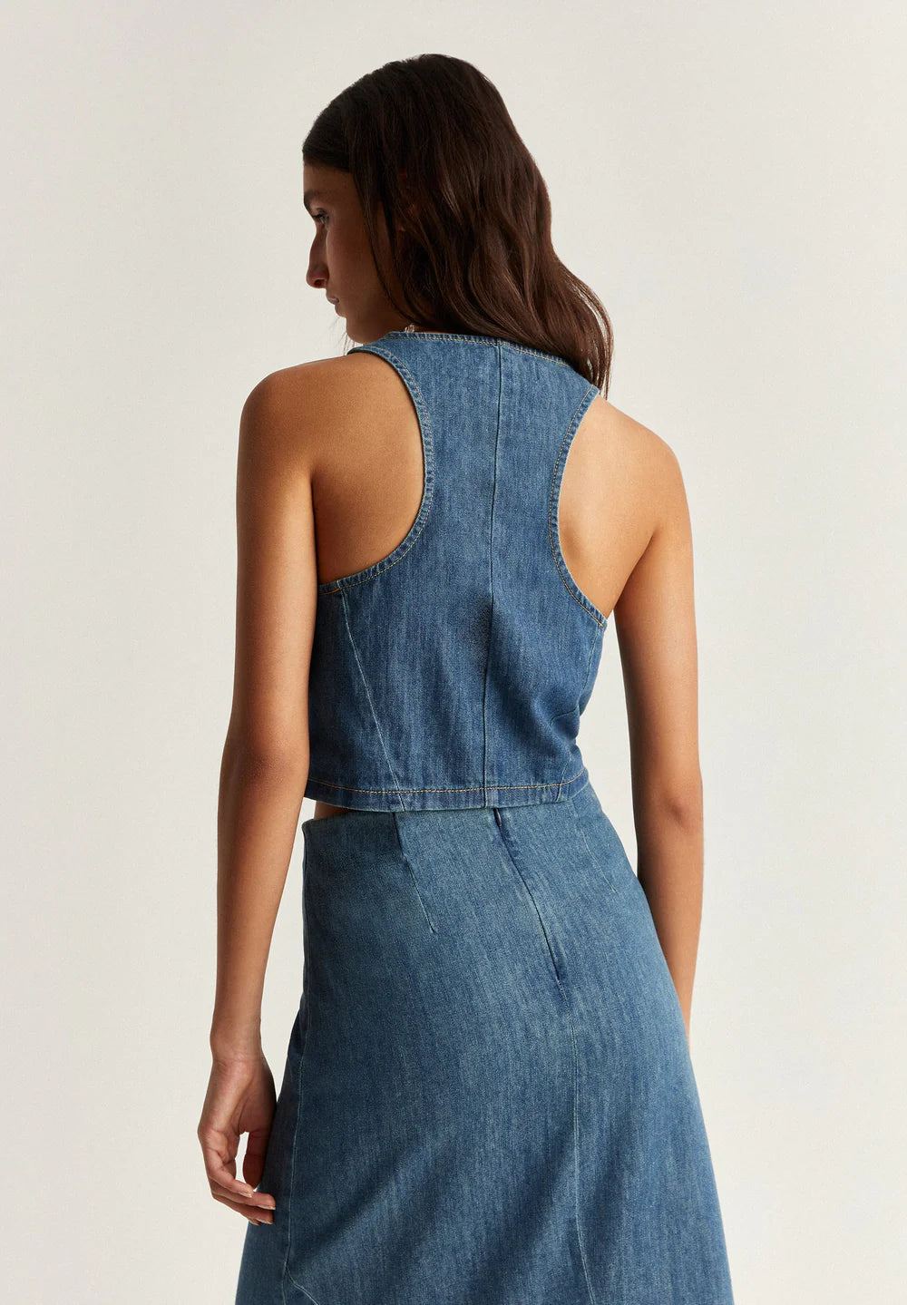 Chaleco Denim