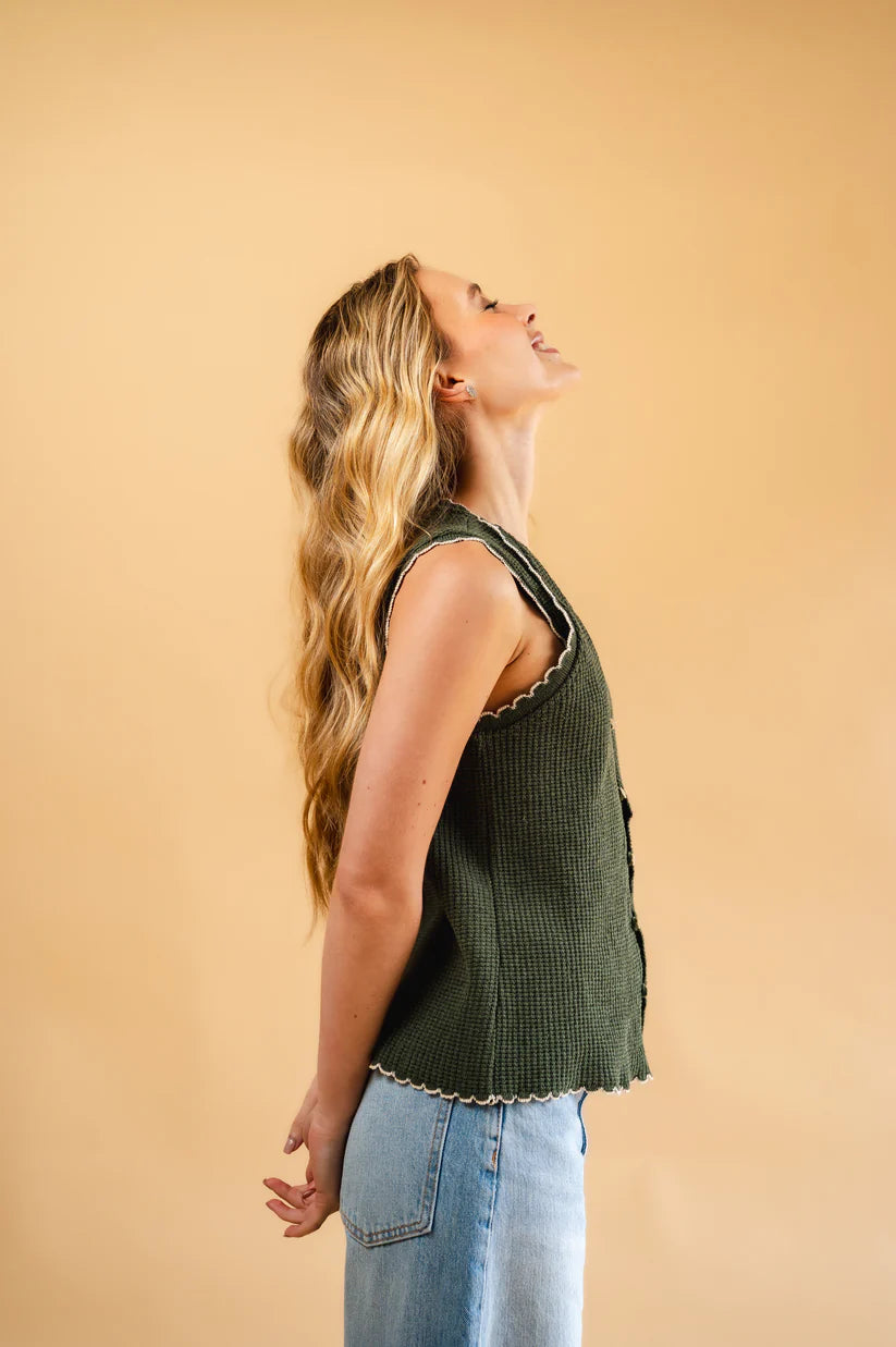 Chaleco Brisa Verde CHAQUETAS Malva CO