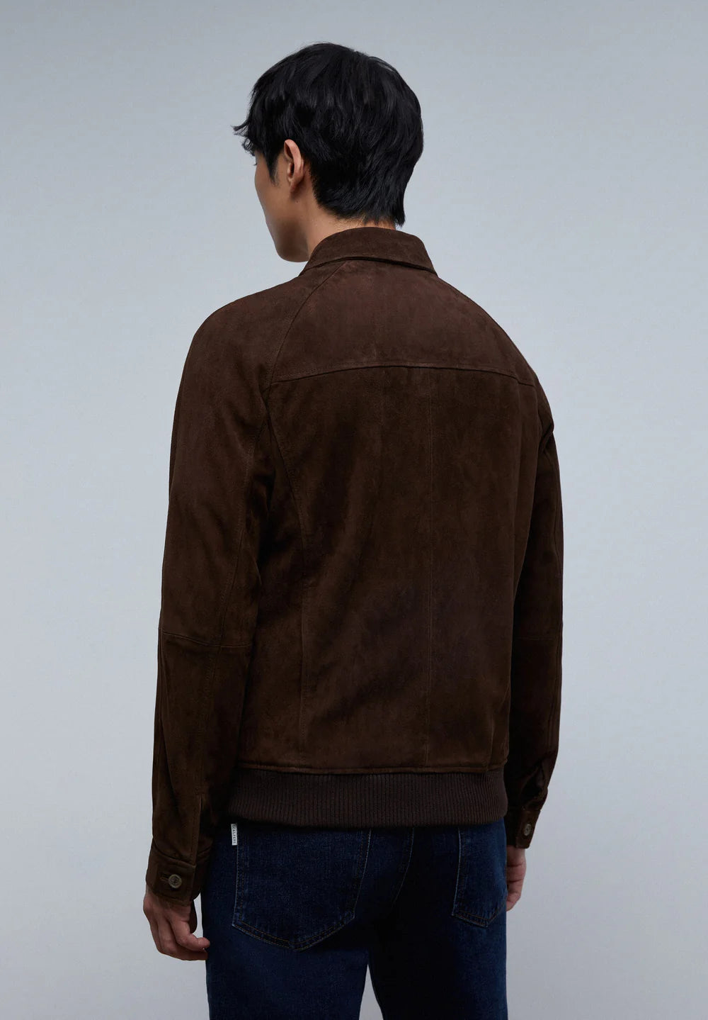 Chaqueta Suede Bomber
