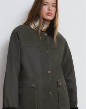 Chaqueta Encerada Chaleco Borrego