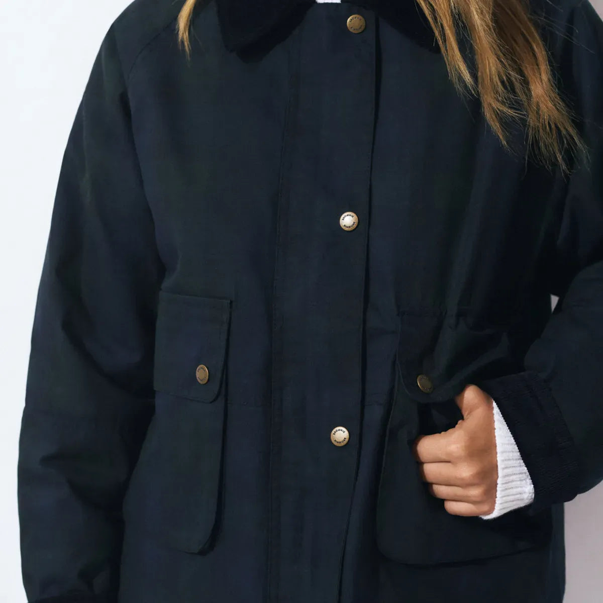 Chaqueta Corta Encerada Cuadros