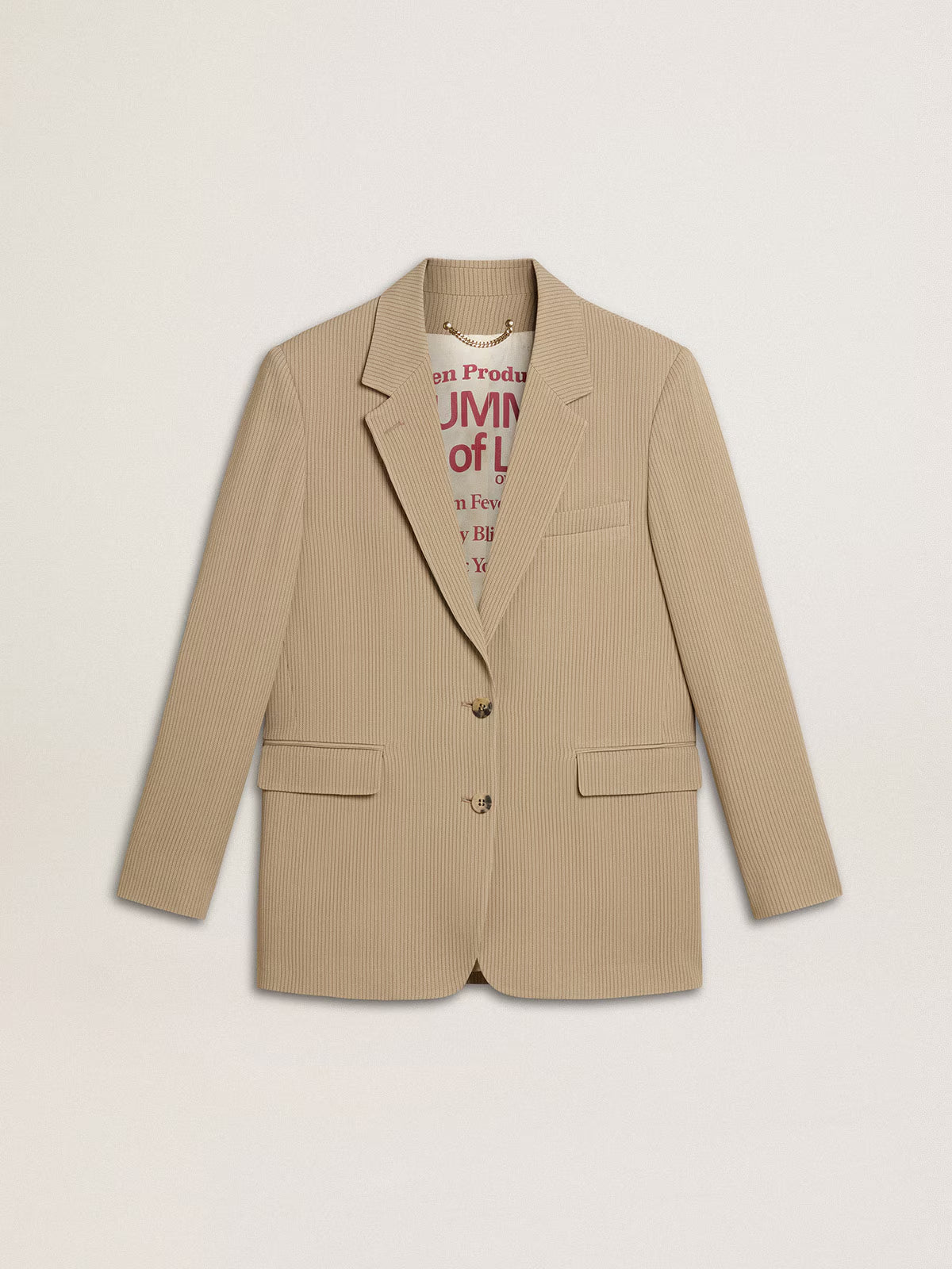 Chaqueta Maia Pinstripe