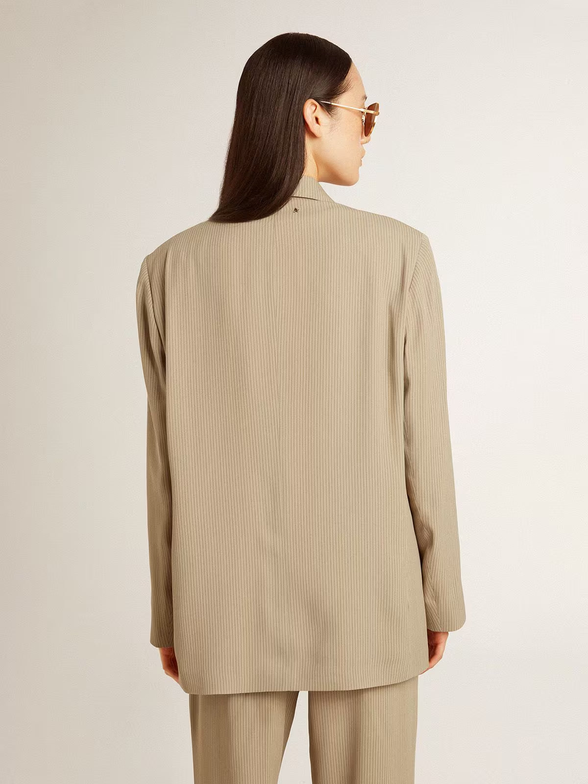 Chaqueta Maia Pinstripe