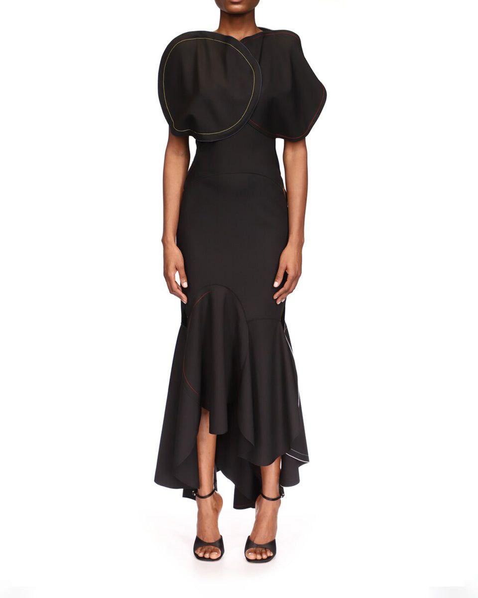 Vestido Midi Circular