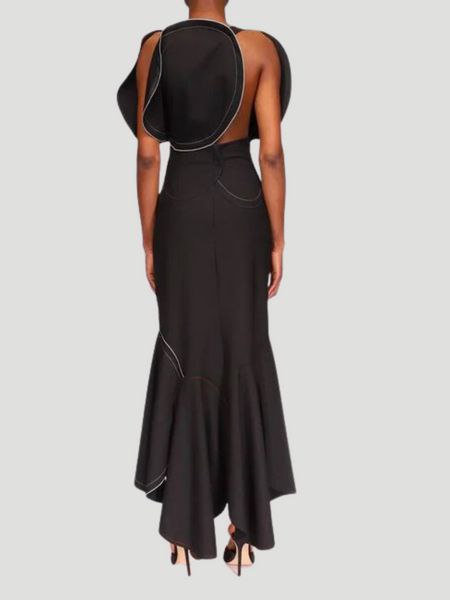 Vestido Midi Circular