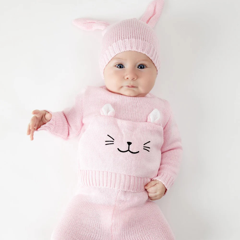 Conjunto Bigotes Rosado