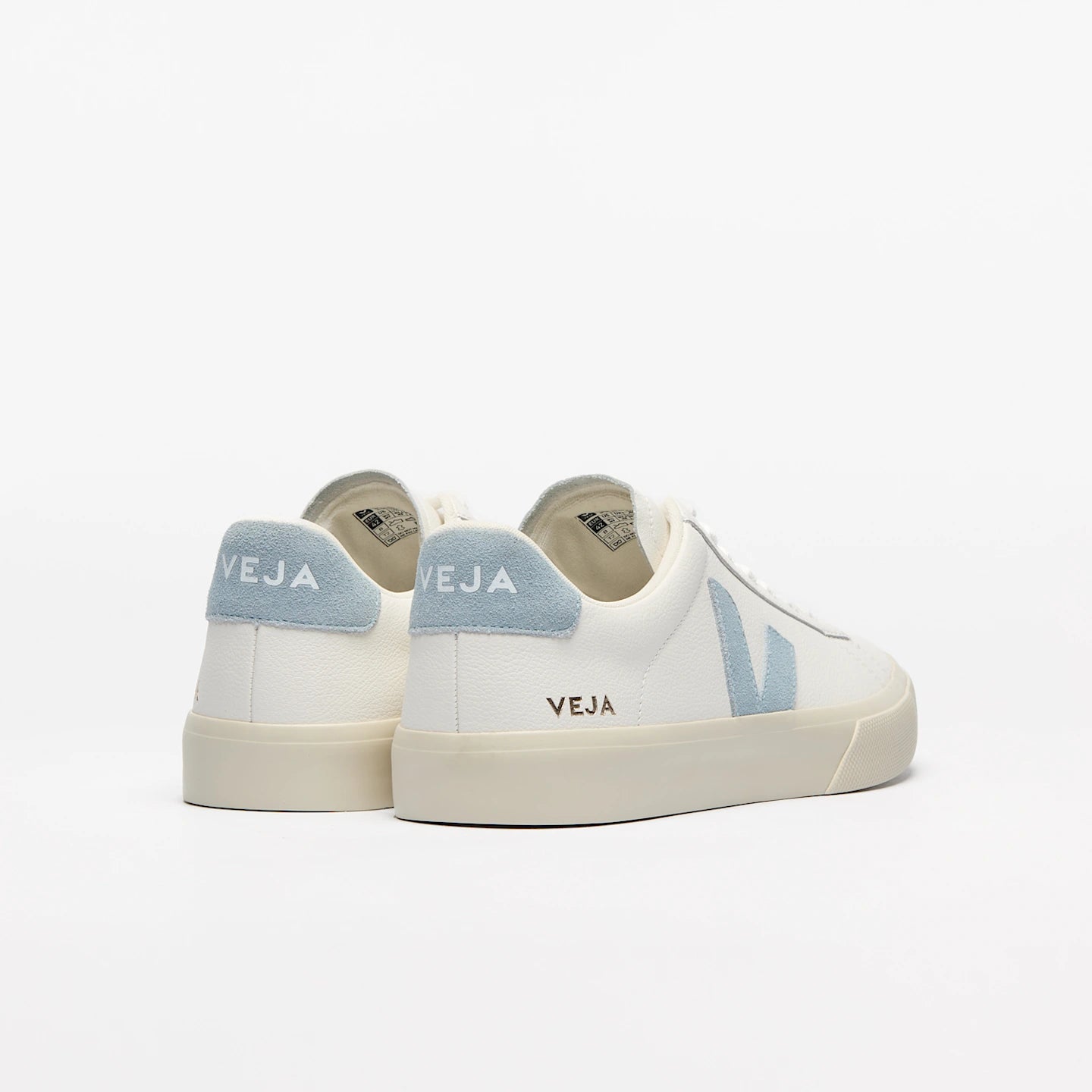 Tenis Veja De Hombre Campo Leather White Steel