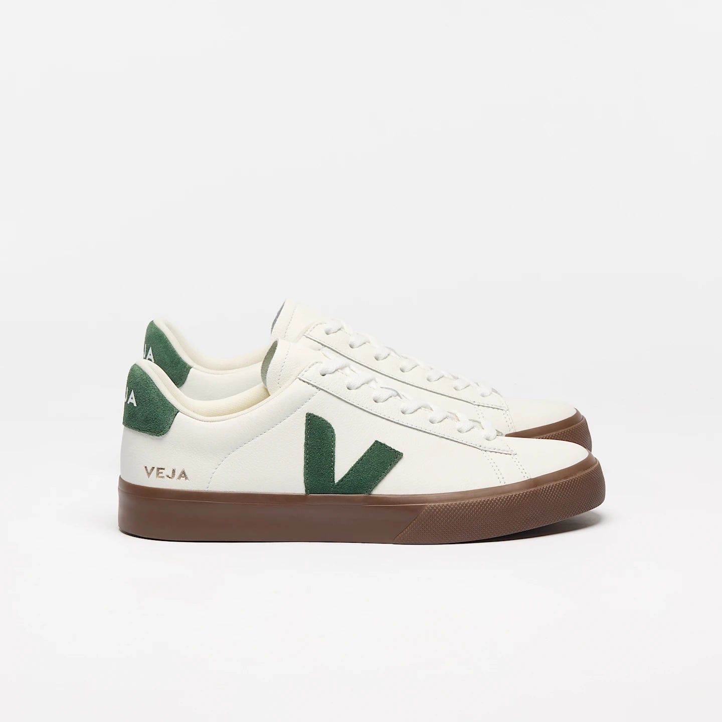 Tenis Veja De Mujer Campo Leather White Cyprus Bark