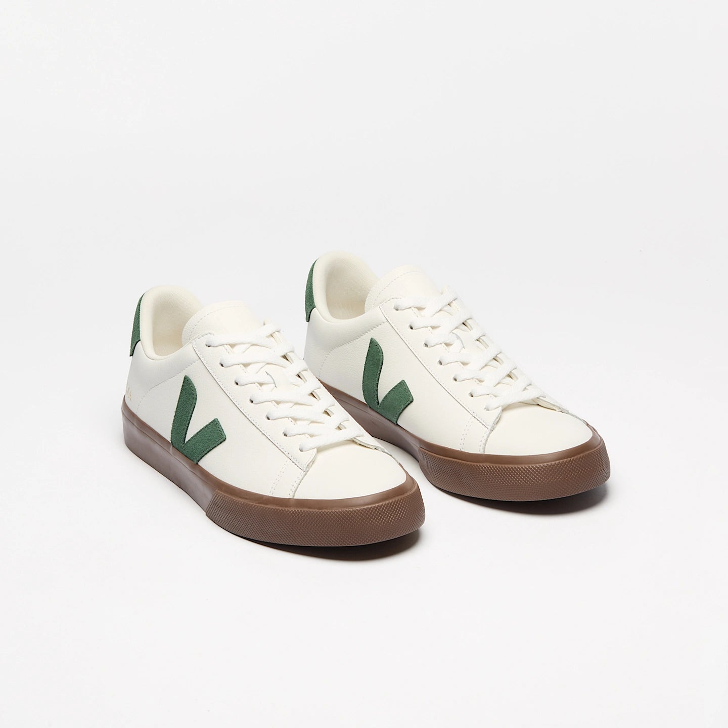 Tenis Veja De Mujer Campo Leather White Cyprus Bark