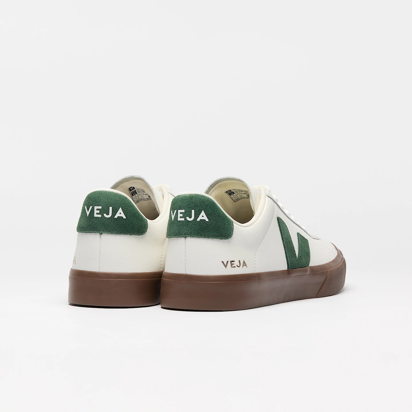 Tenis Veja De Mujer Campo Leather White Cyprus Bark