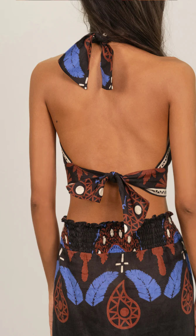 Crop Top Grateful Warrior