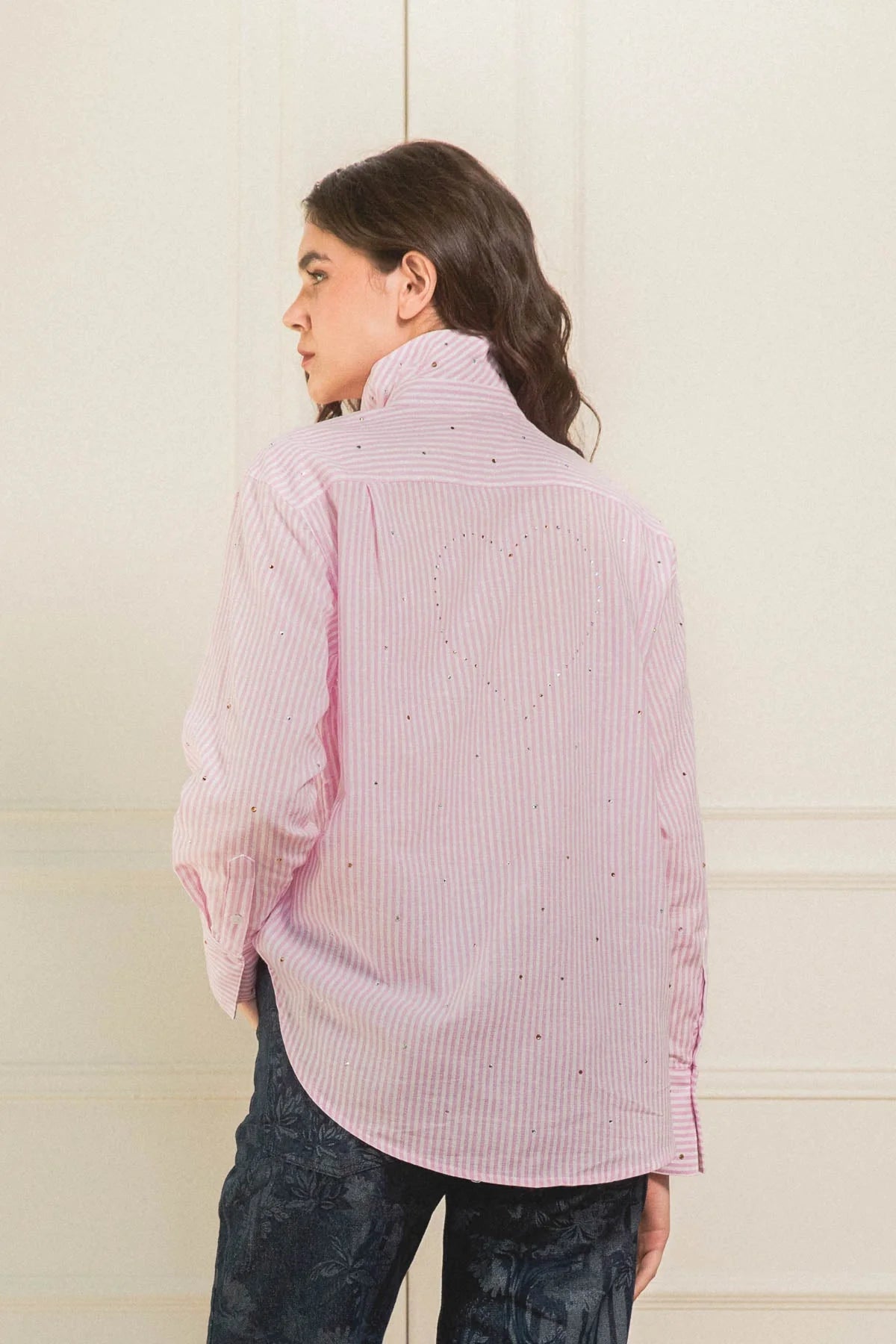 Camisa Shinny Heart Hot