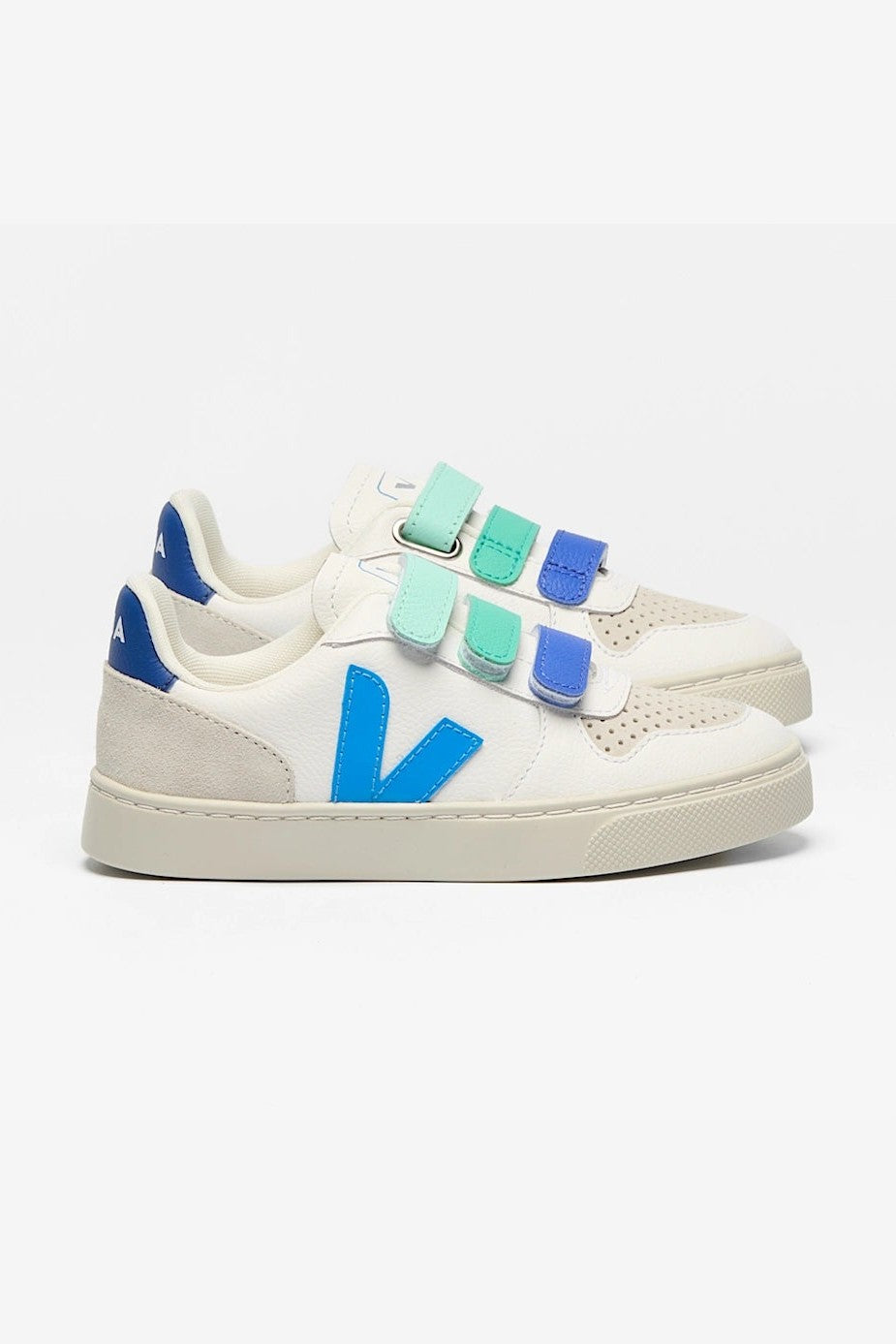 Tenis Veja Kids V-10 Leather White Egee
