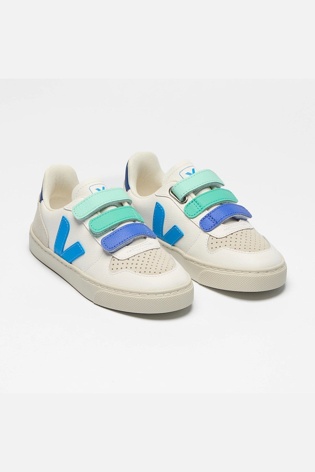 Tenis Veja Kids V-10 Leather White Egee