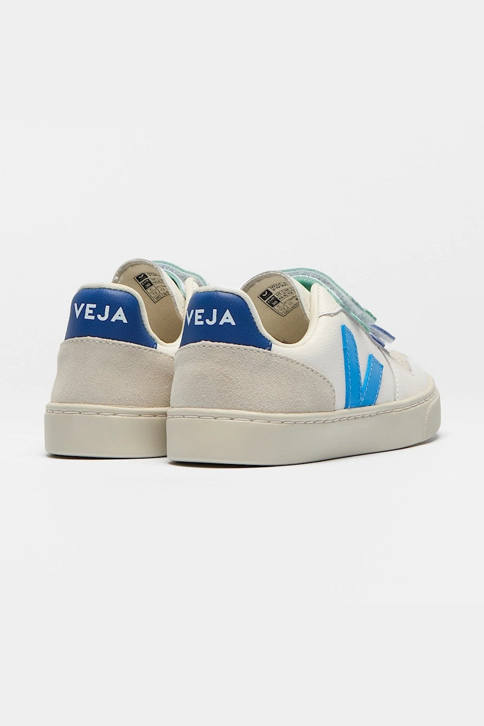 Tenis Veja Kids V-10 Leather White Egee