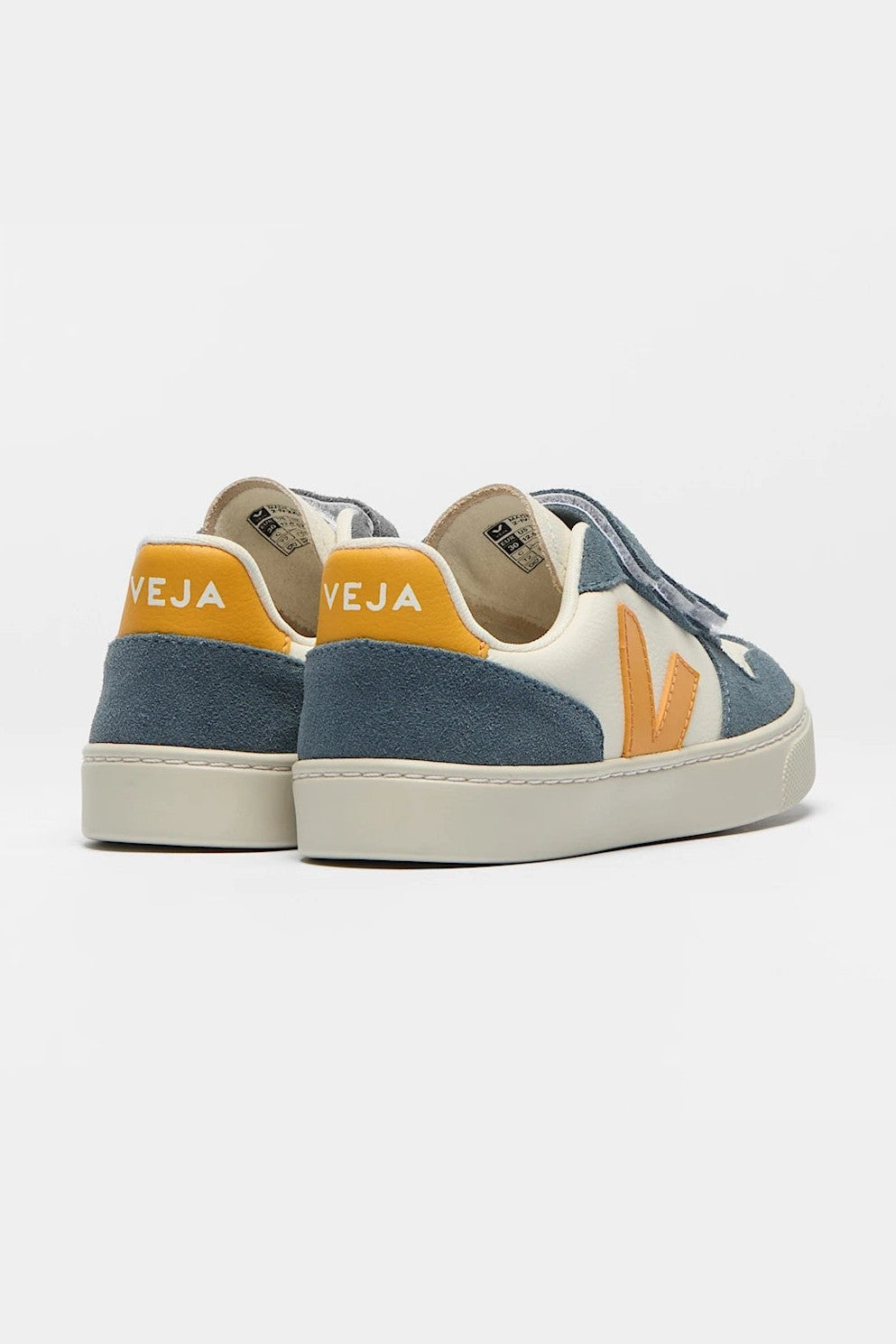 Tenis Veja Kids V-10 Leather Pure Ouro California