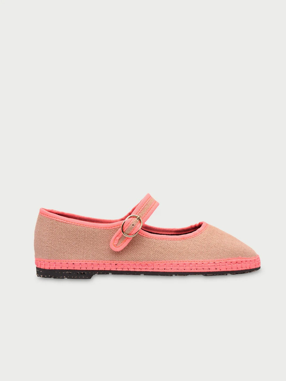 Balleta Mary Jane Linen Dent