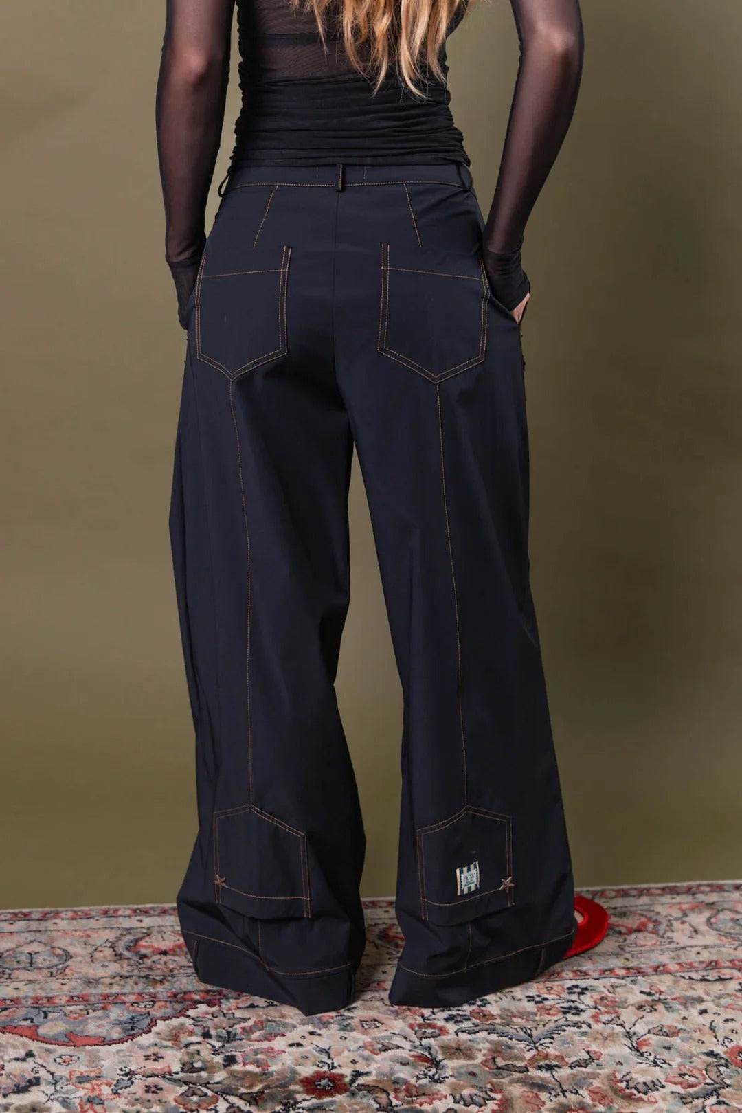 Pantalón Down Pocket Noir