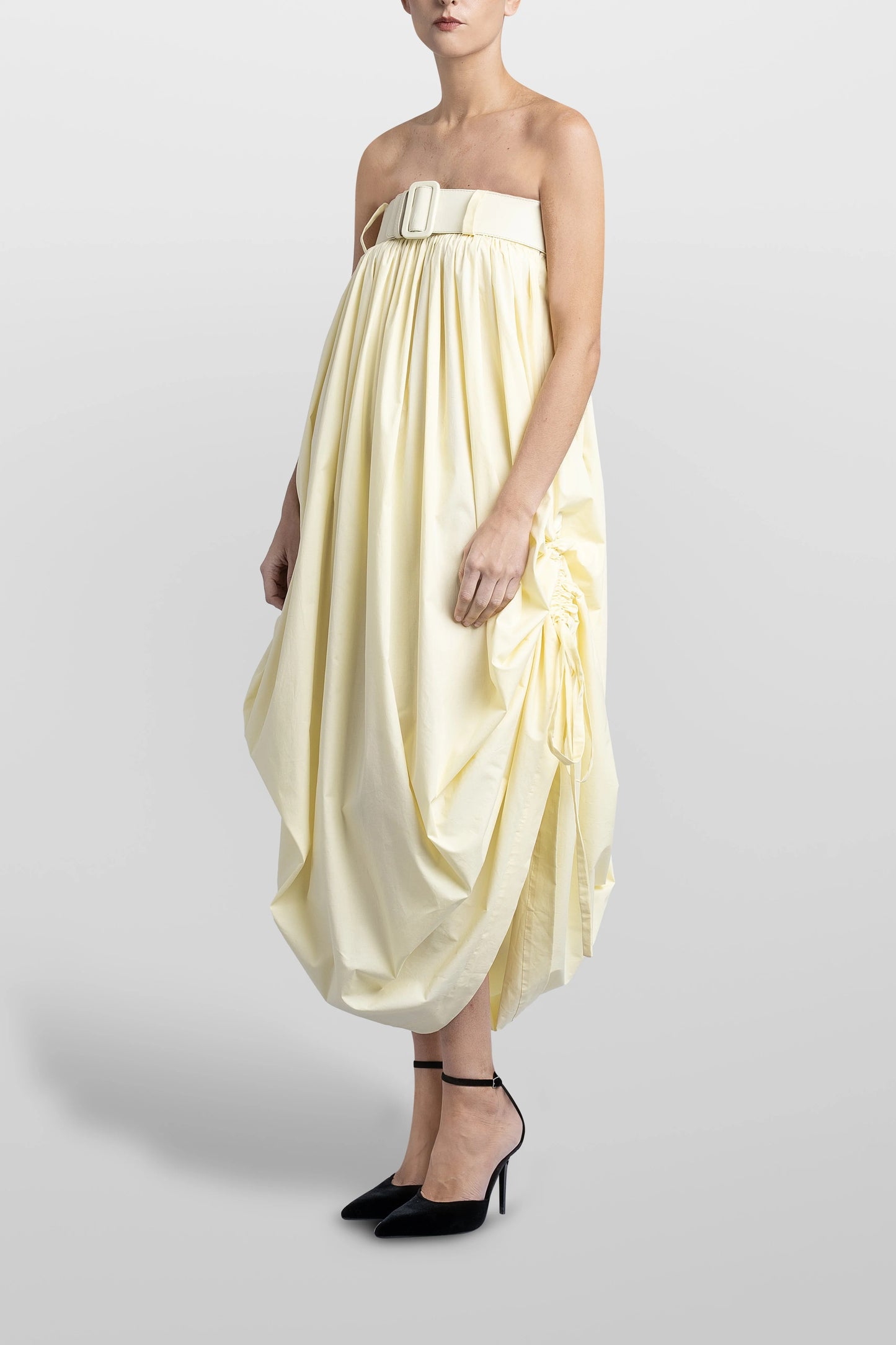 Maxi Vestido Balloon Poplin