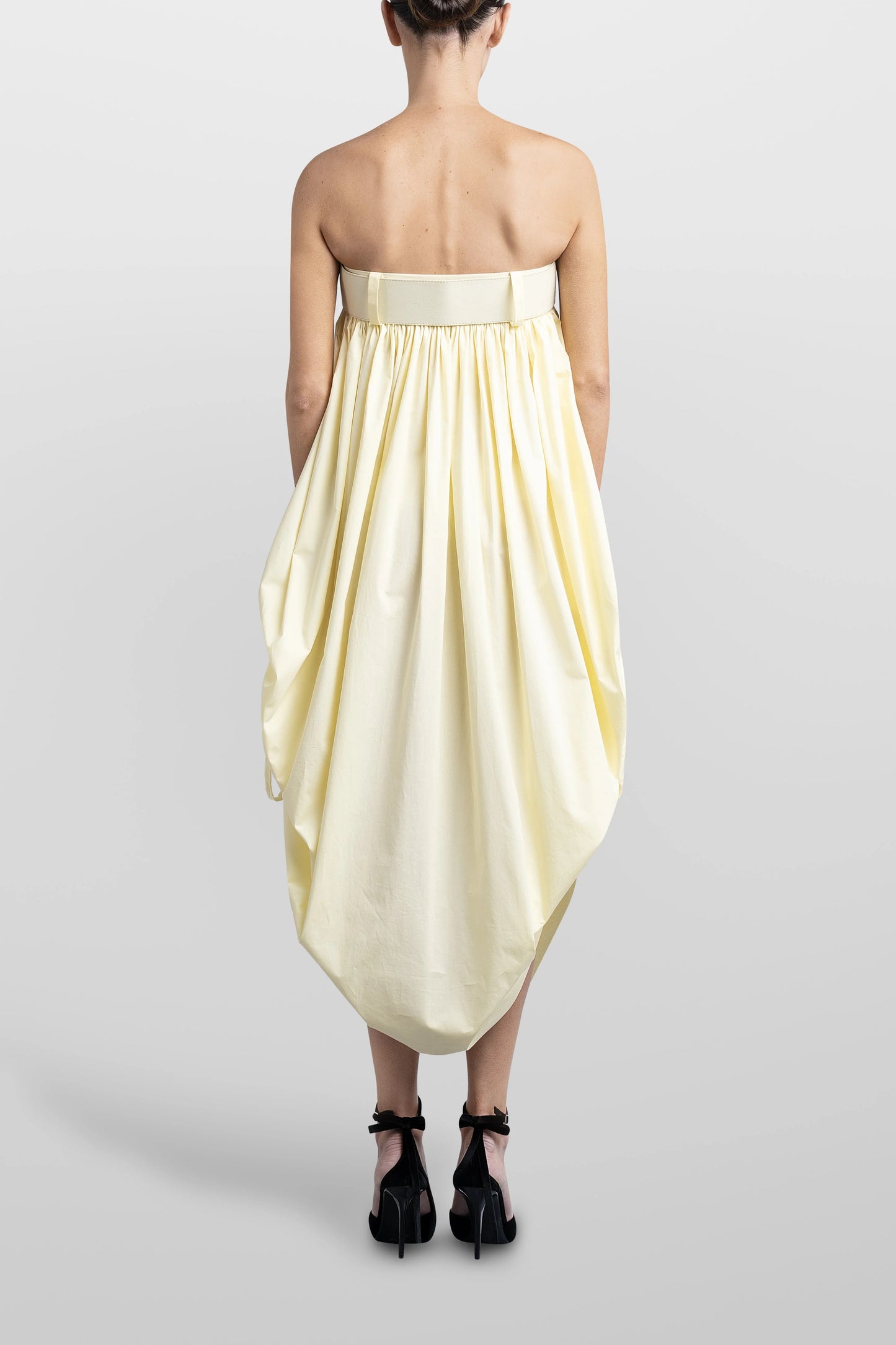 Maxi Vestido Balloon Poplin